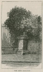 The New Anti-Suicide Railings at Highgate Archway: The New Railings