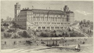 The New Aquarium and Winter Gardens at Tynemouth by English School