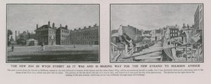 The New Inn in Wych Street as It Was and Is by English School