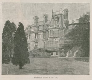The new public park at Highgate: Fairseat House by English School