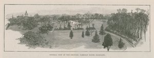 The new public park at Highgate: general view of the grounds, Fairseat House, Highgate by English School