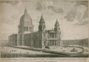 The northwest prospect of St Paul