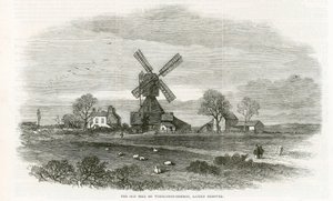 The old mill on Wimbledon Common by English School