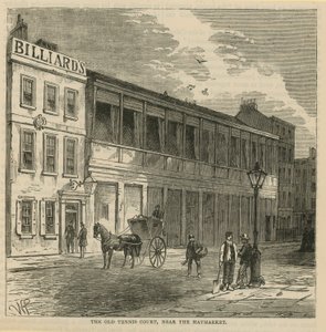 The Old Tennis Court by English School
