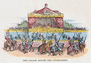 The Parade before the Tournament by English School