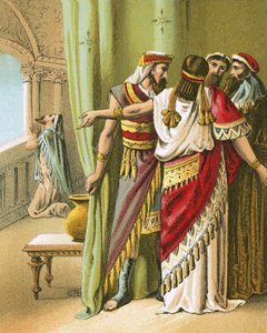 The Princes Conspire Against Daniel by English School