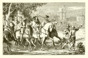 The Princes Led to Vincennes by English School