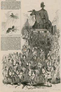 The removal of Mr Wyatts colossal statue of the Duke of Wellington by English School