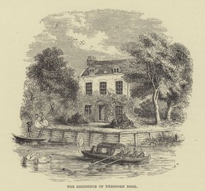 The Residence of Theodore Hook by English School