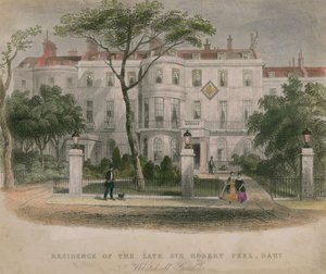 The Residence of the Late Sir Robert Peel