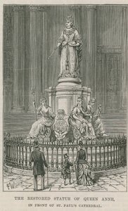 The Restored Statue of Queen Anne