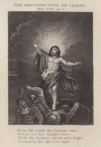 The Resurrection of Christ, Matthew 18:2 by English School