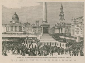 The Rioting in the West End of London