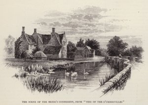 The scene of the bride
