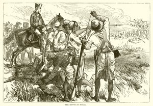 The sepoys at Buxar by English School