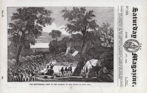 The Shipwrecked Crew of the Alceste, on the Island of Pulo Lea by English School