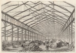The show of American plants in the Ashburham Pavilion, Cremorne Gardens