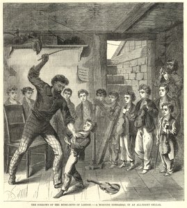 The Sorrows of the Music-Boys of London by English School