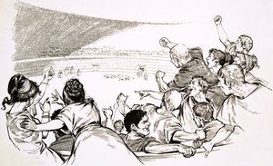 The spectacle of the gladiatorial arena of ancient Rome