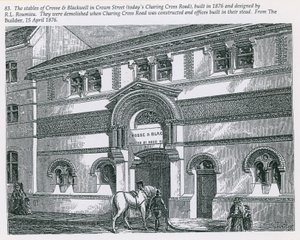 The Stables of Crosse & Blackwell in Crown Street (Today