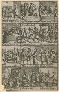 The story of Edward Coleman, tried for treason on 27 November 1678 by English School