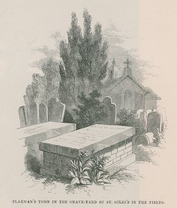 The Tomb of John Flaxman in the Graveyard of St Giles