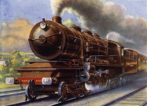 The Train that Runs from Boulogne to Paris