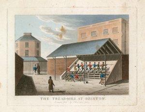 The Treadmill at Brixton Prison by English School