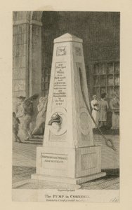 The Water Pump in Cornhill by English School