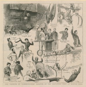 The Wedding of Commissioner Railton of The Salvation Army at Exeter Hall by English School