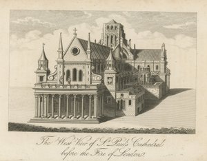 The west view of St Paul