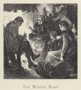 The winter night