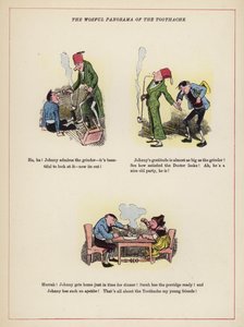 The woeful panorama of the toothache by English School