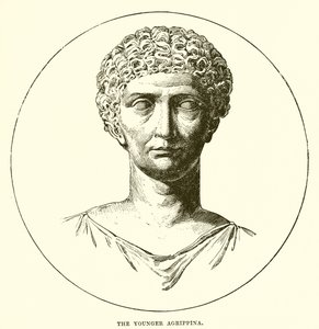 The Younger Agrippina by English School