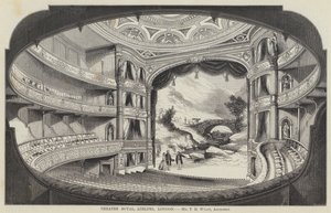 Theatre Royal, Adelphi, London by English School