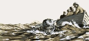 Their Sporting Lives: English Channel swimmer by English School