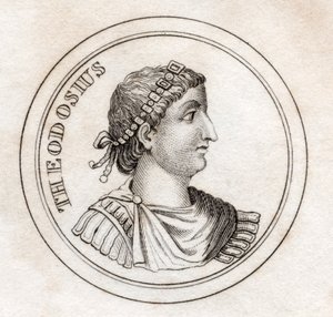 Theodosius the Great by English School