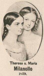 Theresa and Maria Milanollo