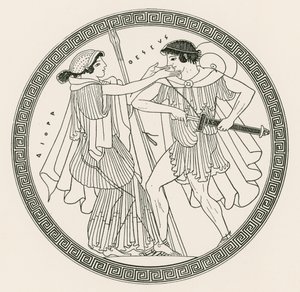 Theseus and Aithra by Hibron