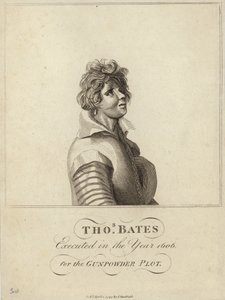 Thomas Bates Executed for the Gunpowder Plot by English School