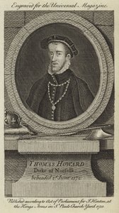 Thomas Howard, Duke of Norfolk, beheaded 2nd June 1572 by English School