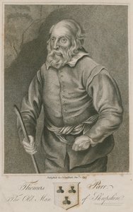 Thomas Parr, the old man of Shropshire by English School