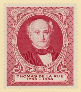 Thomas de la Rue, British printer by English School