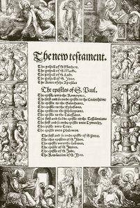 Title page of William Tyndale