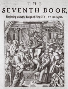 Titlepage, The Seventh Book, from Acts and Monuments by John Foxe, ninth edition, published 1684 by English School