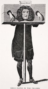 Titus Oates in the Pillory