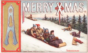 Tobogganing by English School