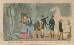 Tom and Bob in Search of the Antiques by English School