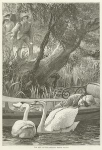 Tom and the Girls Finding Bertie Asleep