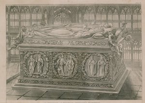 Tomb in Westminster Abbey by English School